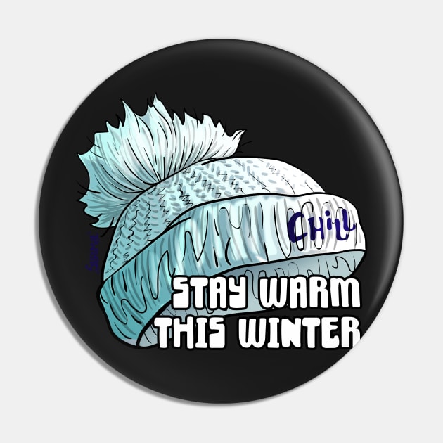 Stay warm this winter hat Pin by SPIRIMAL