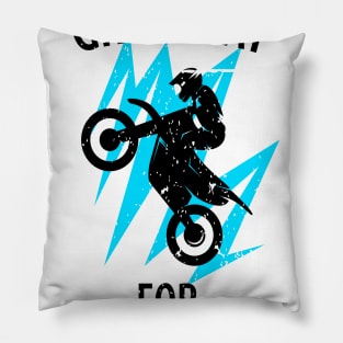 Motocross Biker Freestyle Stunt Pillow