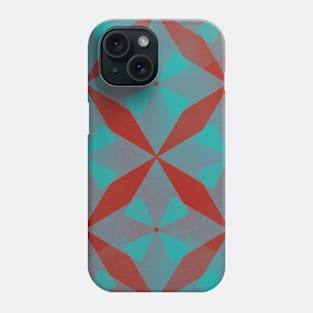 Bright Star Pattern Red Phone Case