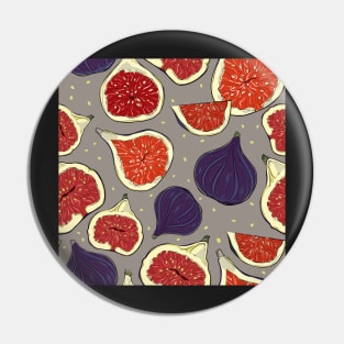 Common fig fruits pattern Pin