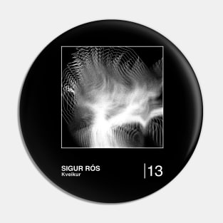 Sigur Ros / Minimalist Style Graphic Artwork Design Pin