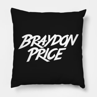 Braydon Price Merch Braydon Price Logo Pillow