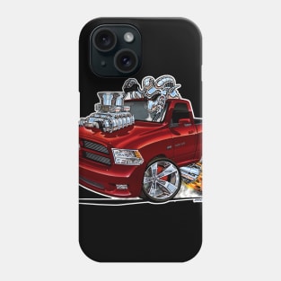 Dodge RAM DEEP Red Truck Phone Case