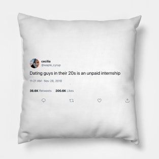 Twitter Shirt Pillow