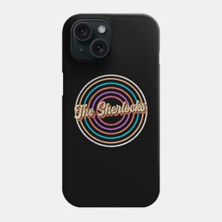 vintage circle line color The Sherlocks Phone Case