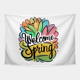 Welcome spring Tapestry