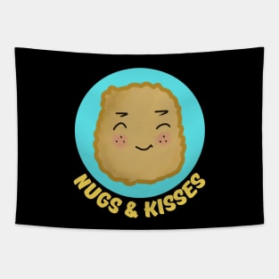 Nugs And Kisses | Nuggets Pun Tapestry