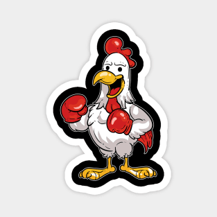 Cluckfight Boxing - For Gym & Fitness Magnet