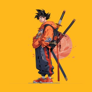 samurai goku T-Shirt