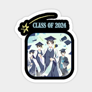 Anime Male Class of 2024 Magnet