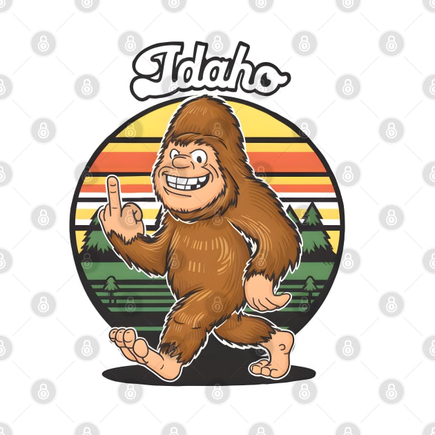 Idaho bigfoot - Hide and Seek World Champion by BobaTeeStore