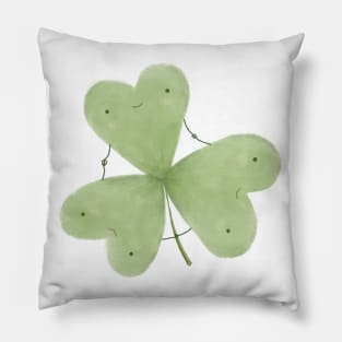 Three Leaf Clover Pillow