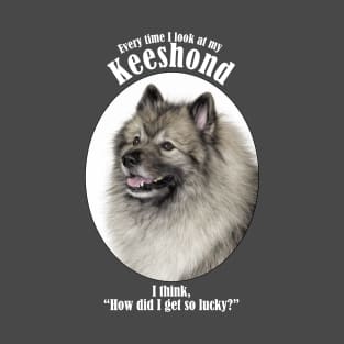 Lucky Keeshond T-Shirt