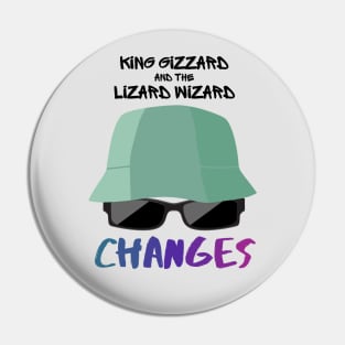 King Gizzard and the Lizard Wizard Changes Pin