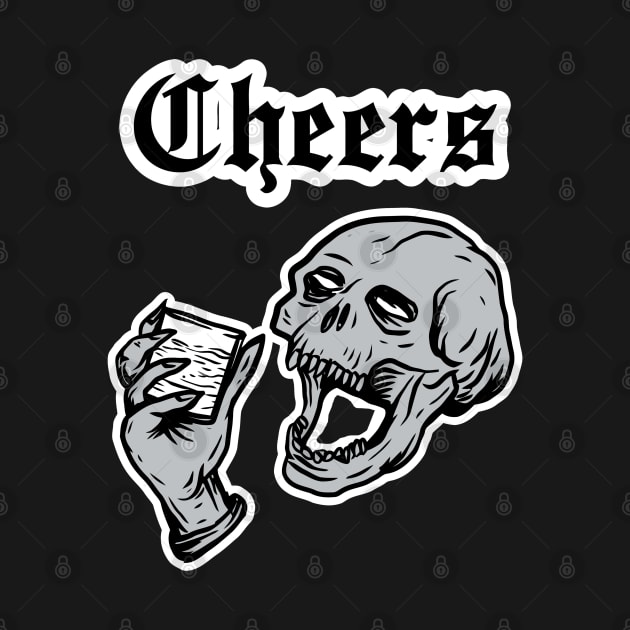 Skull Cheers by DeathAnarchy