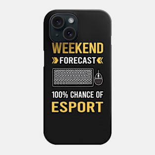 Weekend Forecast Esport Esports Phone Case