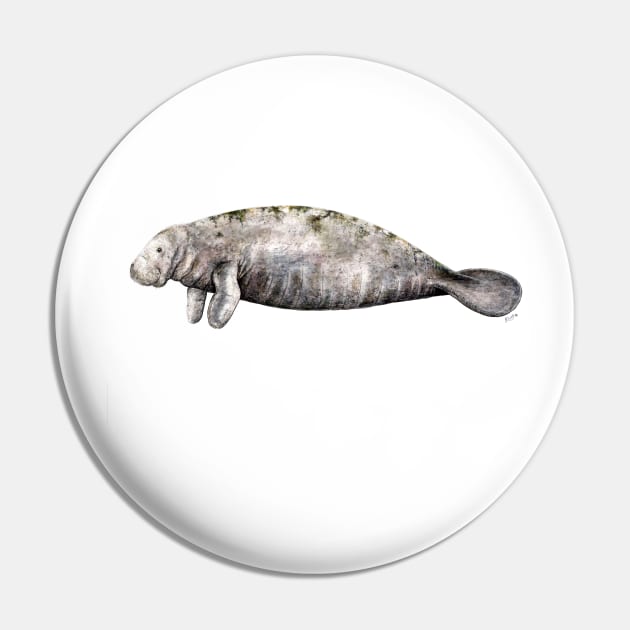 Manatee Pin by chloeyzoard