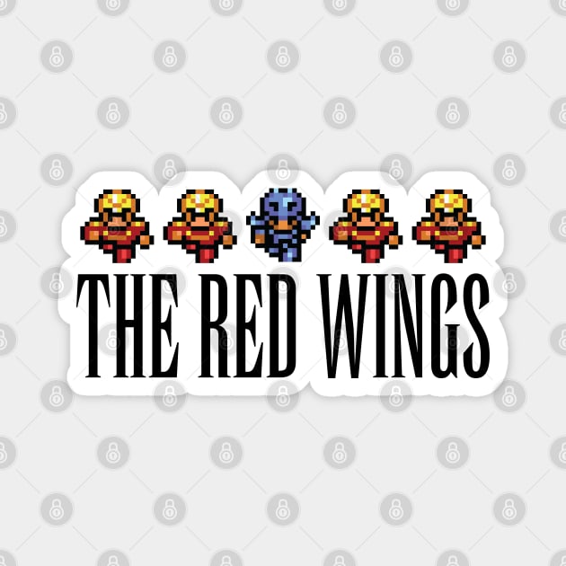The Red Wings Magnet by inotyler
