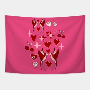 Kitsch Valentine Tapestry