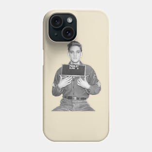 Elvis Presley A Mugshot - Vintage Phone Case