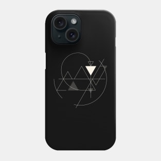 Geometric Exploration 26 - Mountains Phone Case