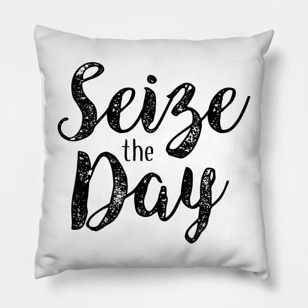 Seize the Day Pillow by ijsw