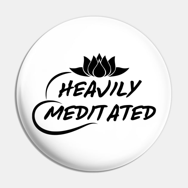 Heavily Meditated Pin by HolisticFabric