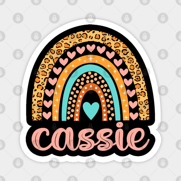 Cassie Name Cassie Birthday Magnet by CreativeShirt