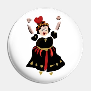 Red Queen Alice In Wonderland Pin