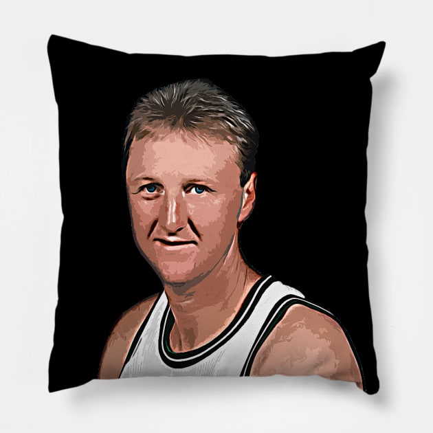 CLASSIC - Larry 33 Pillow by Buff Geeks Art