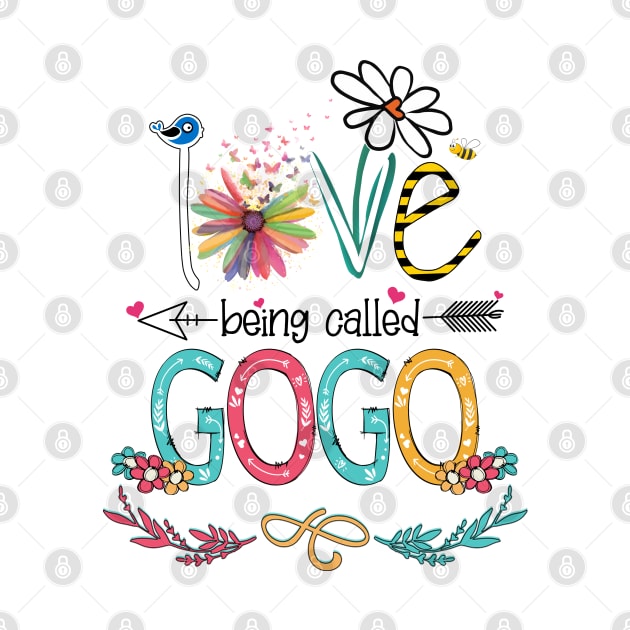 Love Being Called Gogo Happy Mother's Day by KIMIKA