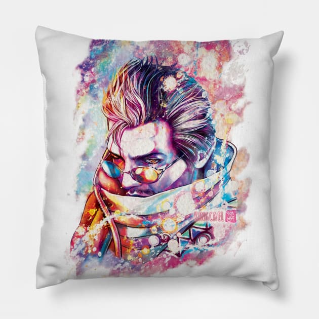 Auron Pillow by kingcael