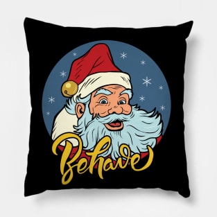 Pop Art Santa Pillow