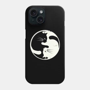 Cat Yin Yang Phone Case