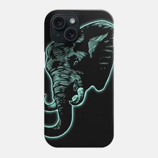 Elephant Light1 Phone Case