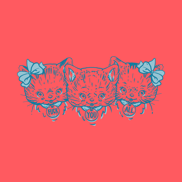 Happy Kittens, Rude Kittens - NSFW by bigbadrobot