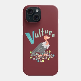 Vulture Bird Illustration Phone Case