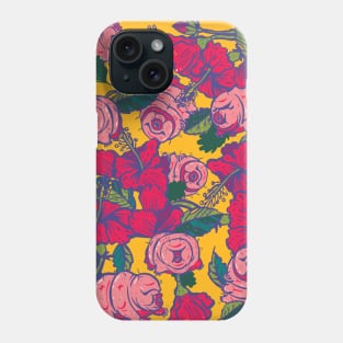 Water bears with flowers Phone Case