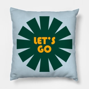 lets go retro Pillow