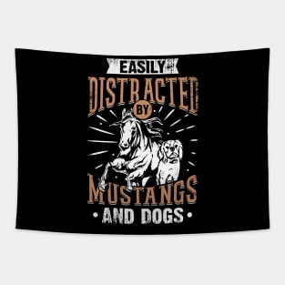 Mustang Wild Horse Lover Gift Tapestry