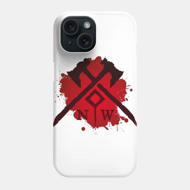 New World blood design Phone Case by Rackham