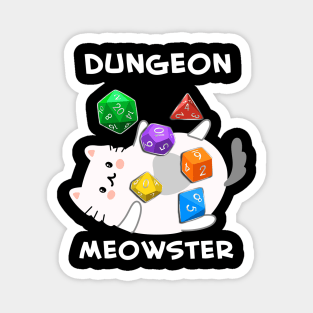 Dungeon Meowster | Dungeon Master Cat Magnet