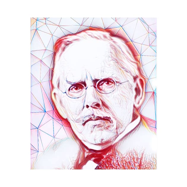 Jacob Riis Portrait | Jacob Riis Line Art by JustLit