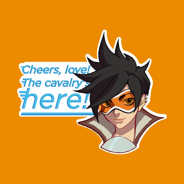 Overwatch Tracer - Cheers love! by Lionti_design