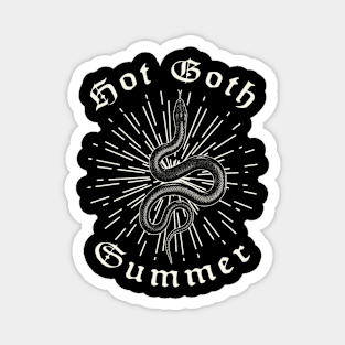 hot goth summer Magnet