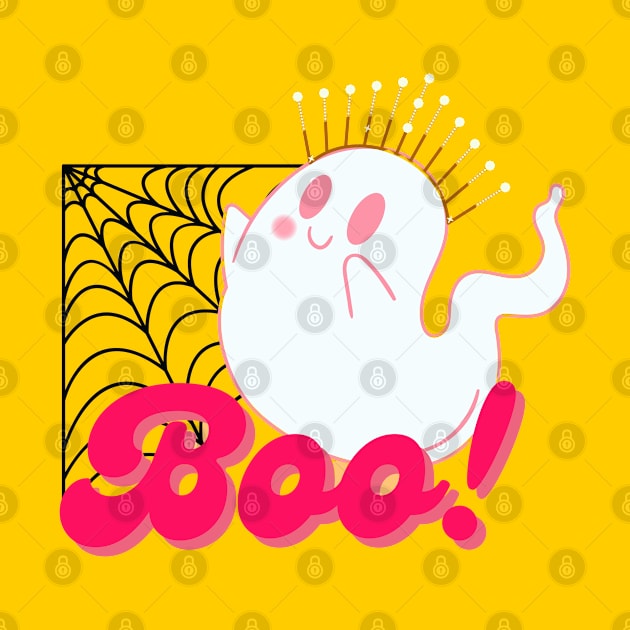 Boo! Halloween desing by adrianasalinar