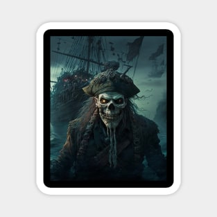 Pirate skeleton Magnet