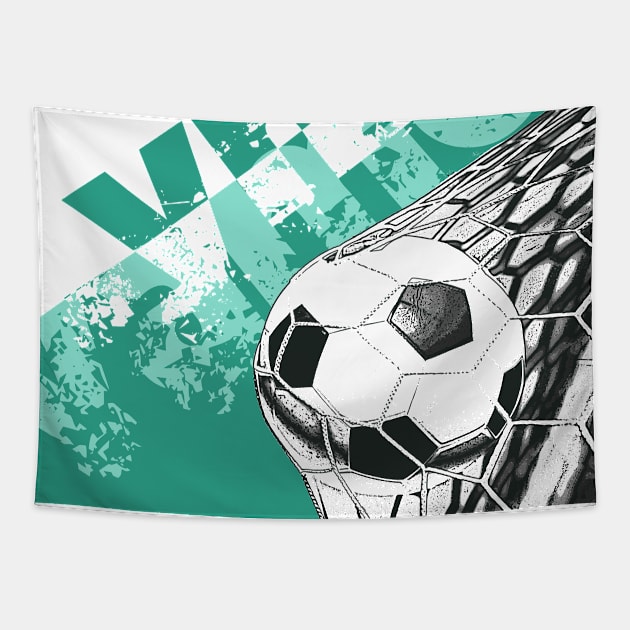 nx football Tapestry by stephenignacio