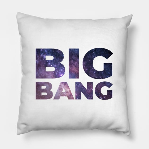 Big Bang Pillow by T-Shirts Zone