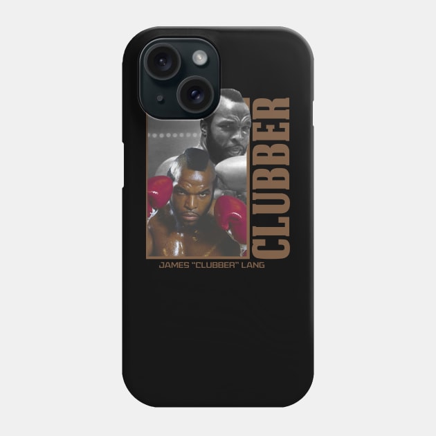 Clubber Lang Retro Boxer Phone Case by nikalassjanovic
